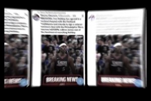 辟谣，霍乐迪买断加盟76人的消息为假Shams账号所发 ！